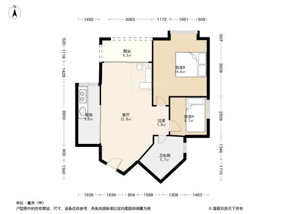 中房观湖国际户型图