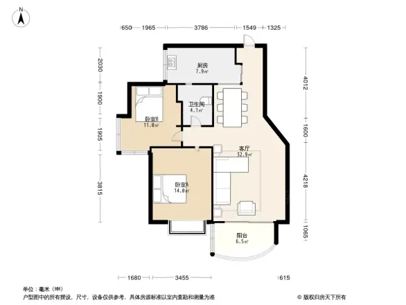 锦官秀城户型图
