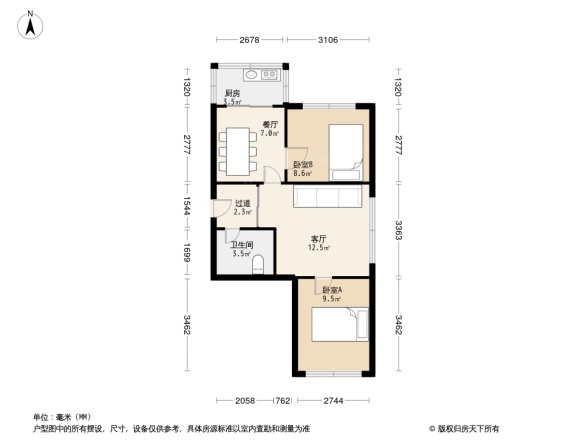 众安街户型图