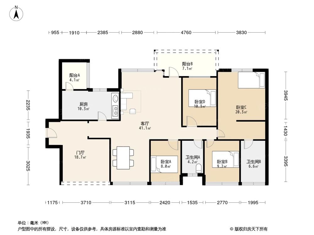 相似户型图