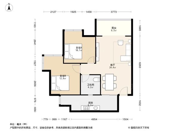 时代锦汇华庭户型图