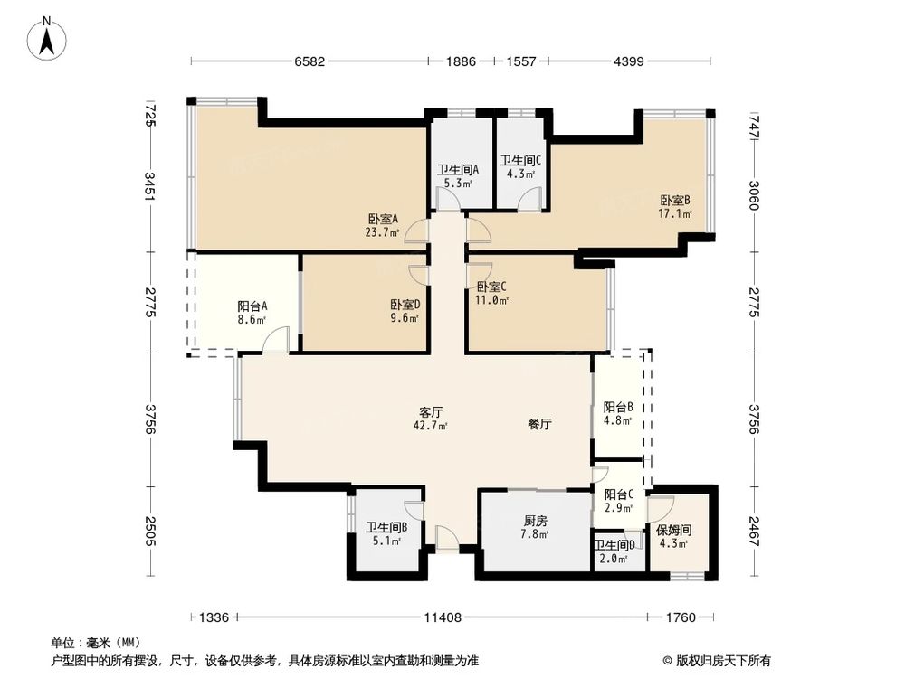 相似户型图