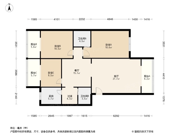 西藏阳光苑户型图