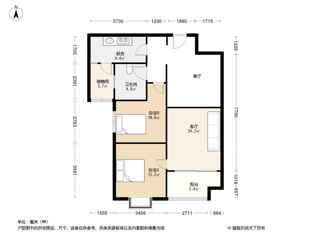 户型图1/1