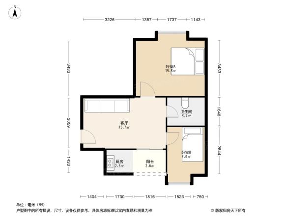 大鹏花园户型图