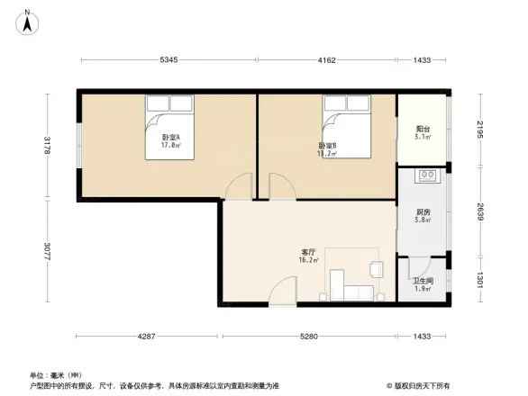 解放路一段120号院户型图