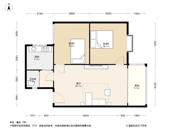 蝶翠新居户型图