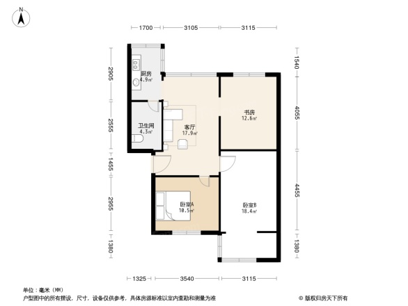 人民中路一段6号院户型图