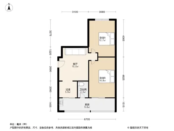 文家东巷17号院户型图