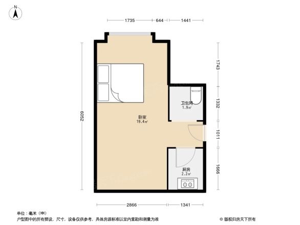 大鹏花园户型图