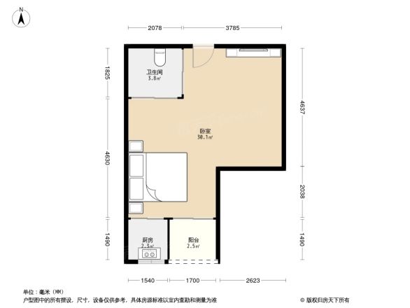 一江城花户型图