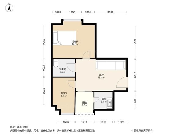 大鹏花园户型图
