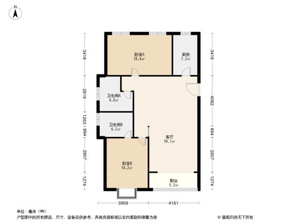 翡翠城五期住宅商住楼户型图