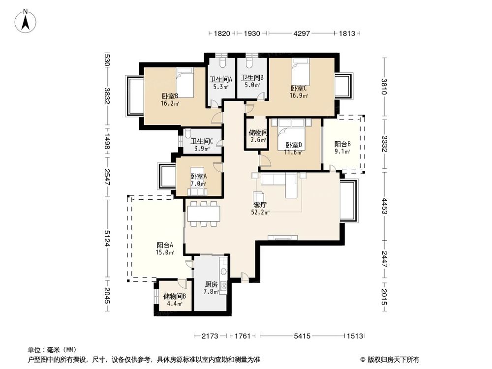 相似户型图