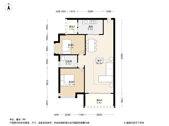 保利西子湾户型图