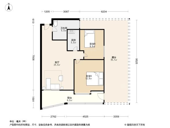 骏怡居户型图