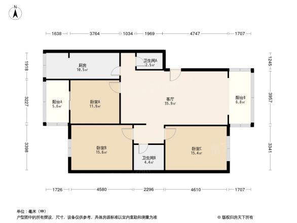 仁和公寓户型图