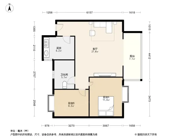 紫苑小区户型图