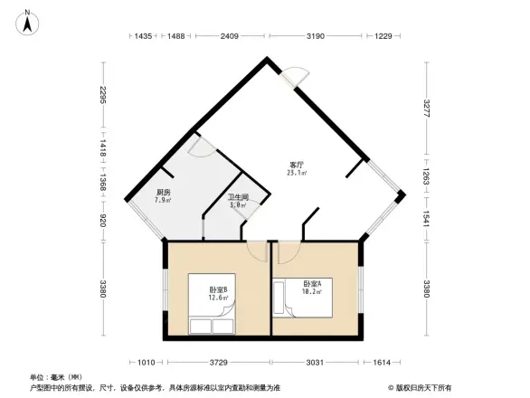 莲花新区南一巷2号院户型图