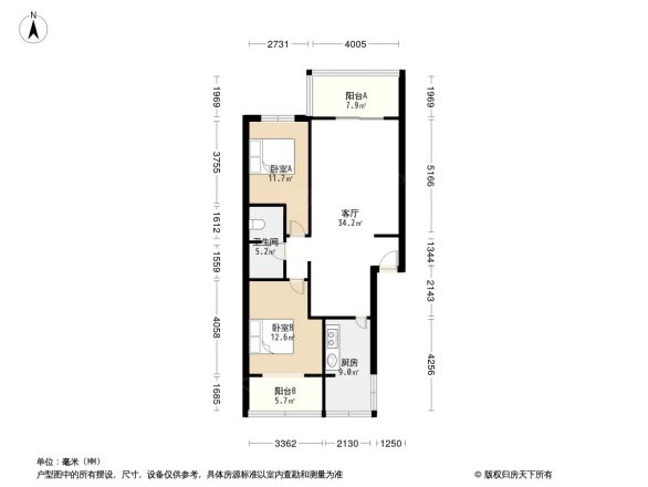 禾正雅居户型图