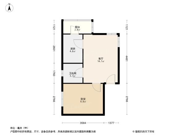 正阳北里户型图