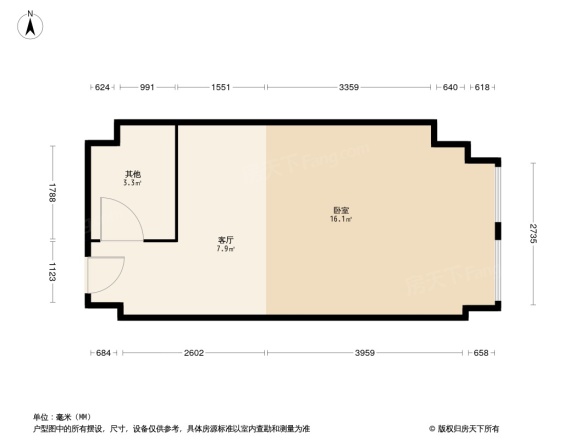 金科星耀天都公寓户型图