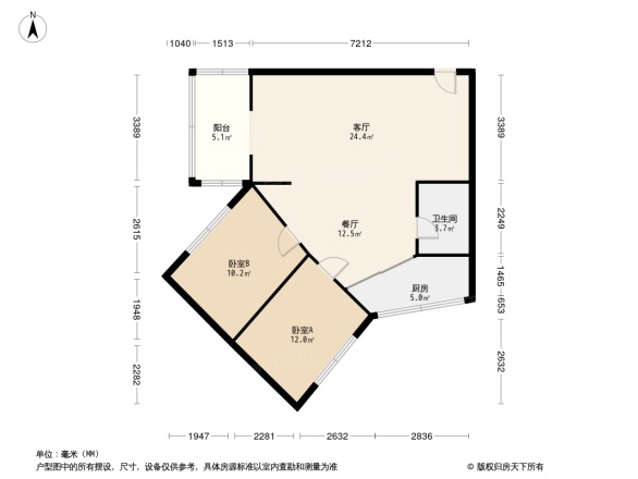 川航佳园户型图