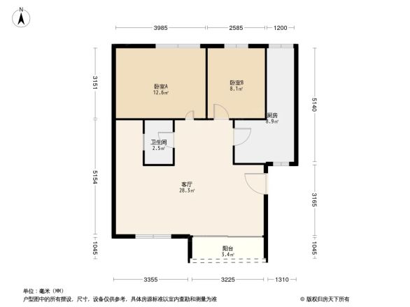青华路22号院户型图