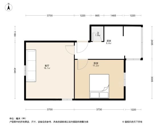 青华路22号院户型图
