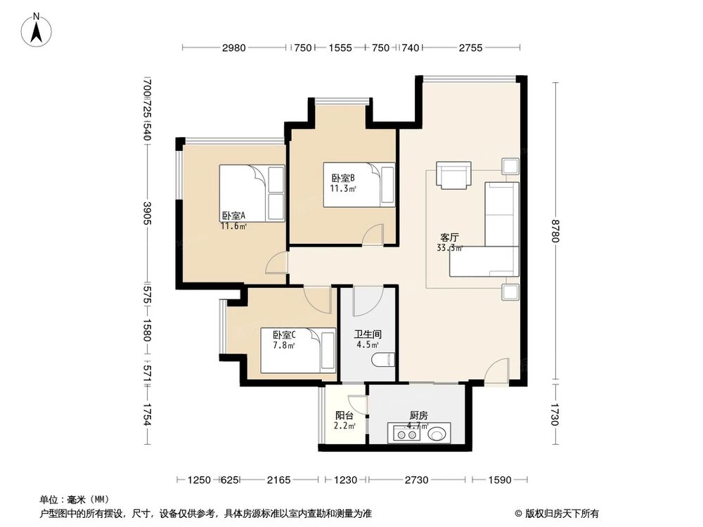 相似户型图