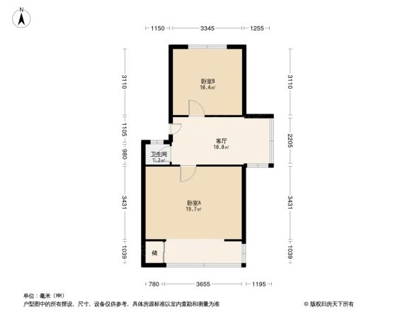 青华路22号院户型图