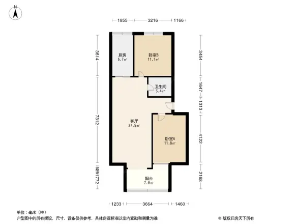 澳深花园户型图
