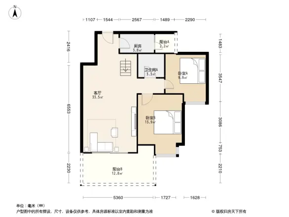 芙蓉山水户型图