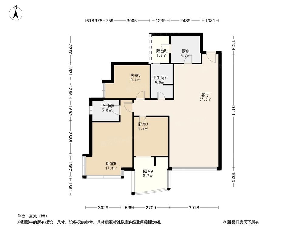 相似户型图
