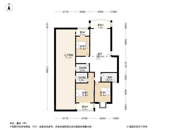 顺福苑户型图