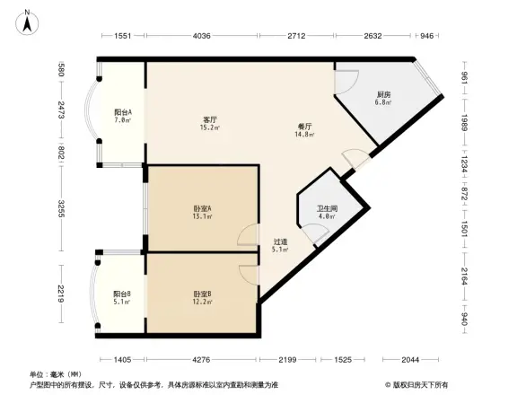 新秀花园户型图