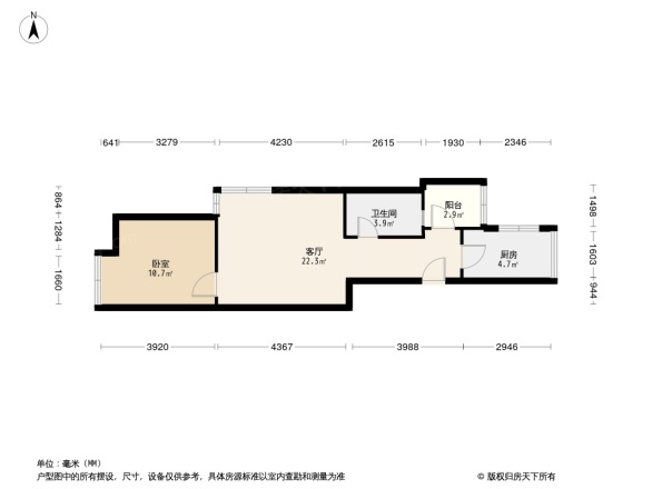 泰基北锦户型图