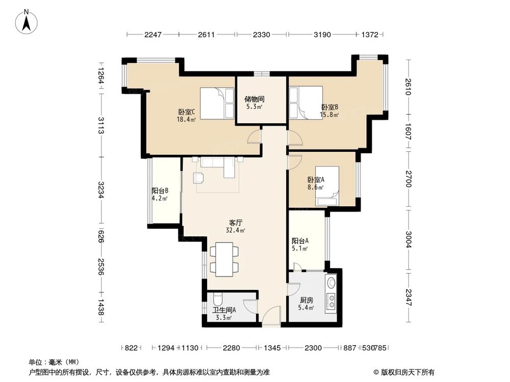 相似户型图