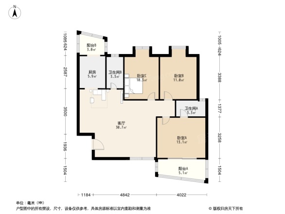 典雅居名雅阁户型图