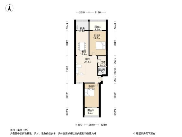 黄河人家户型图
