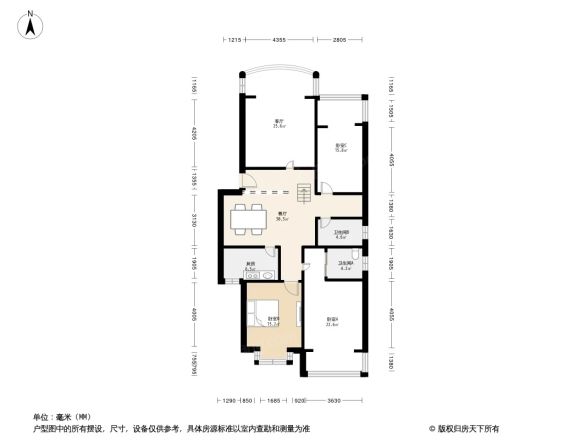 顺福苑户型图