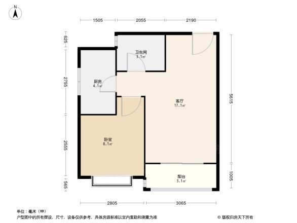 水岸东里户型图