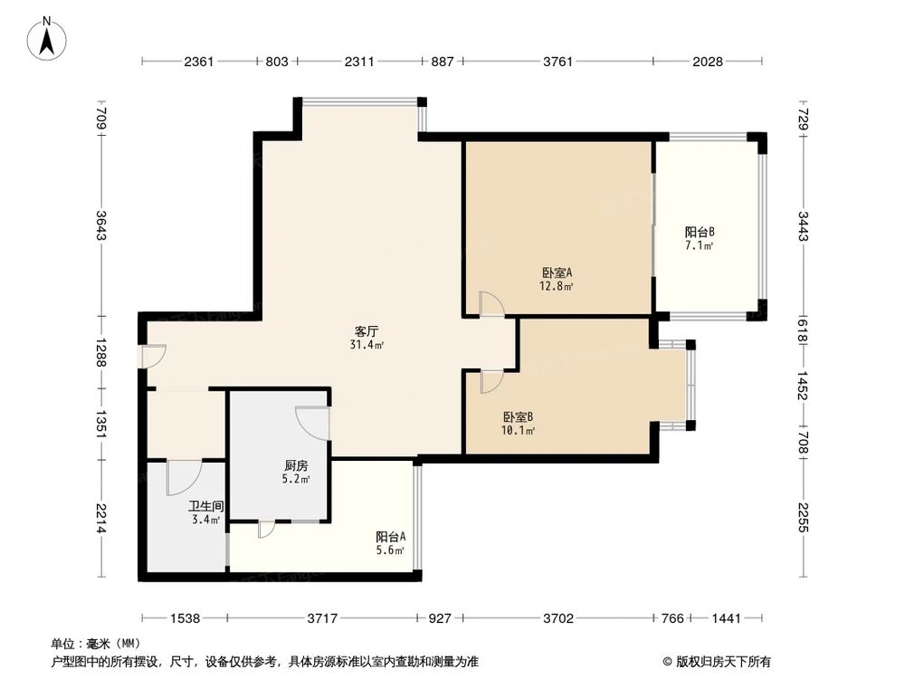 相似户型图