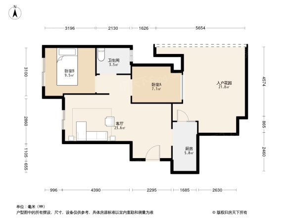 闲山悦三区户型图