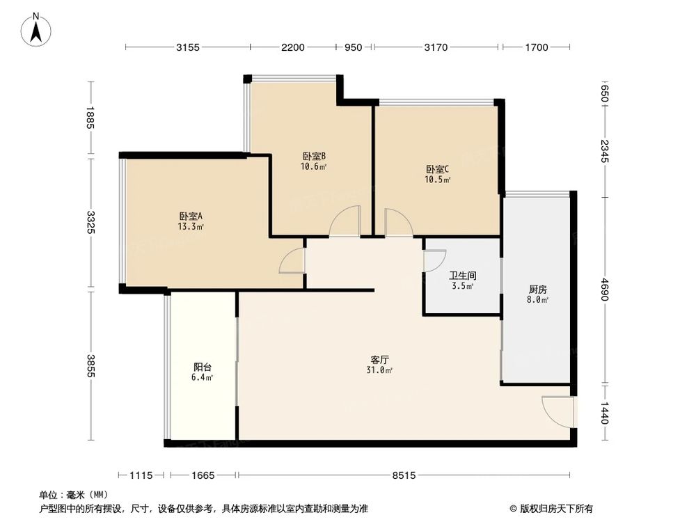相似户型图