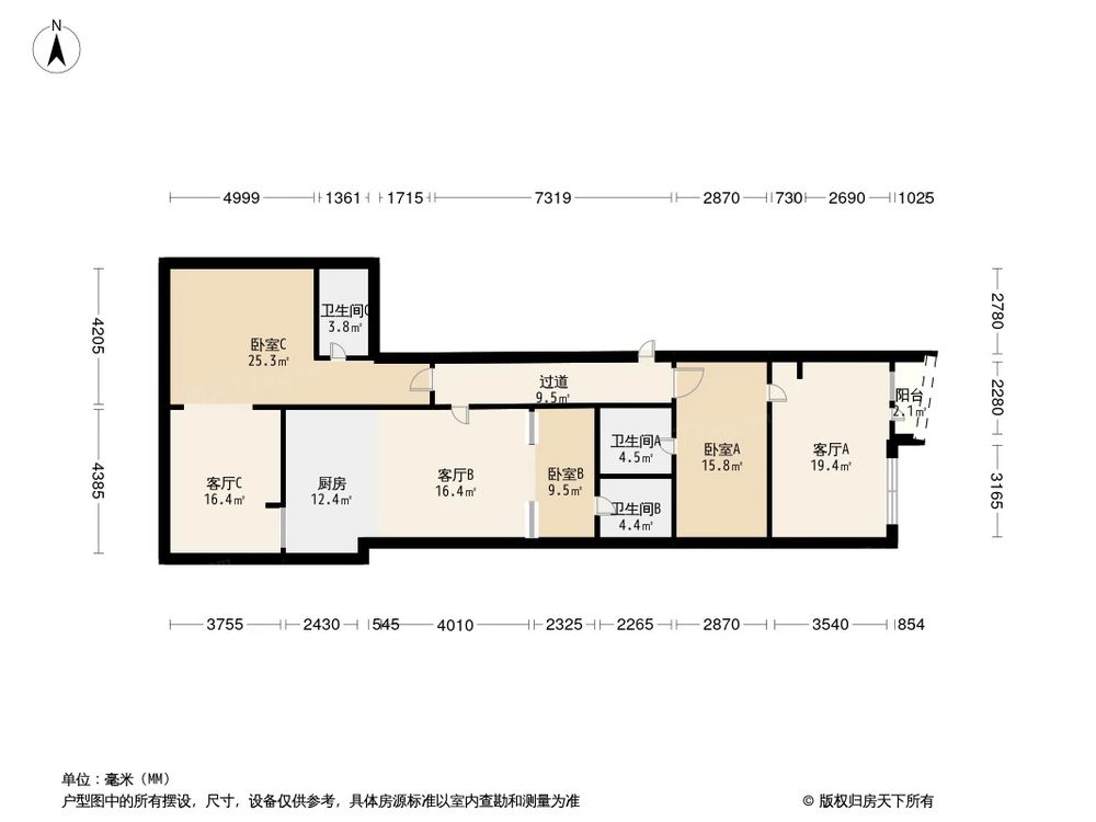 相似户型图