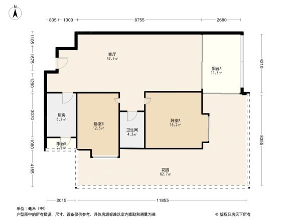 西府花园户型图