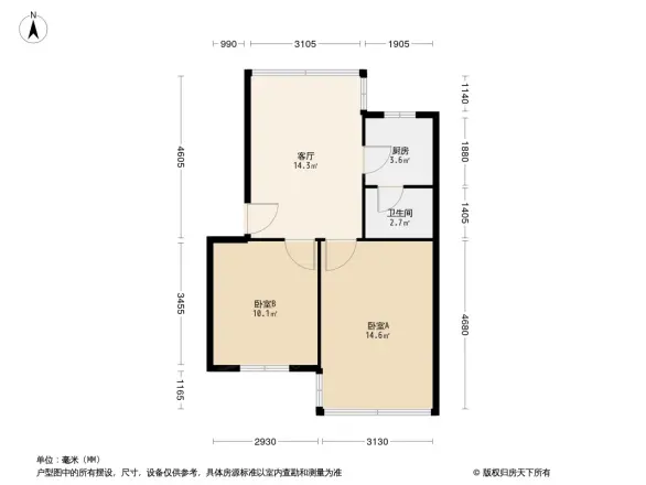 青羊小区(成都)户型图