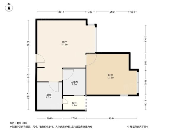 水岸东里户型图