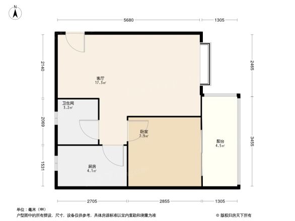水岸东里户型图